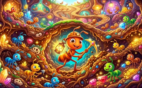 Ant Digger 3D Helper Swarm game cover